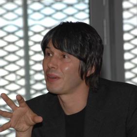 Professor Brain Cox at meeting